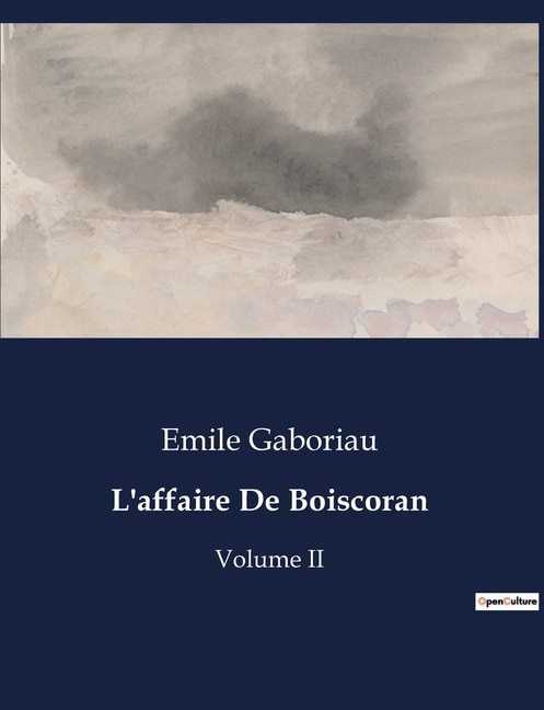 Front cover_L'affaire De Boiscoran