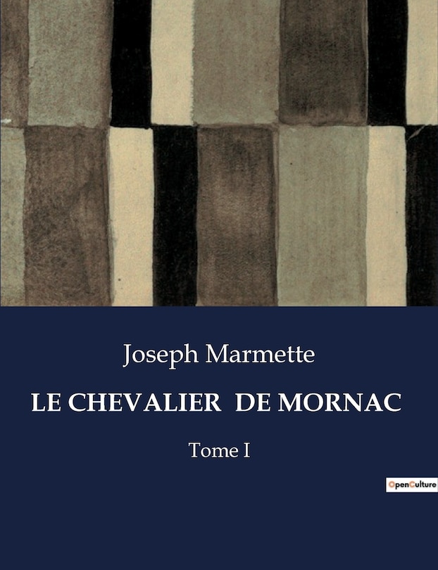 Front cover_Le Chevalier de Mornac