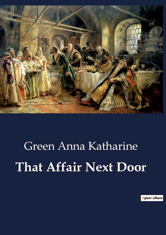Front cover_That Affair Next Door