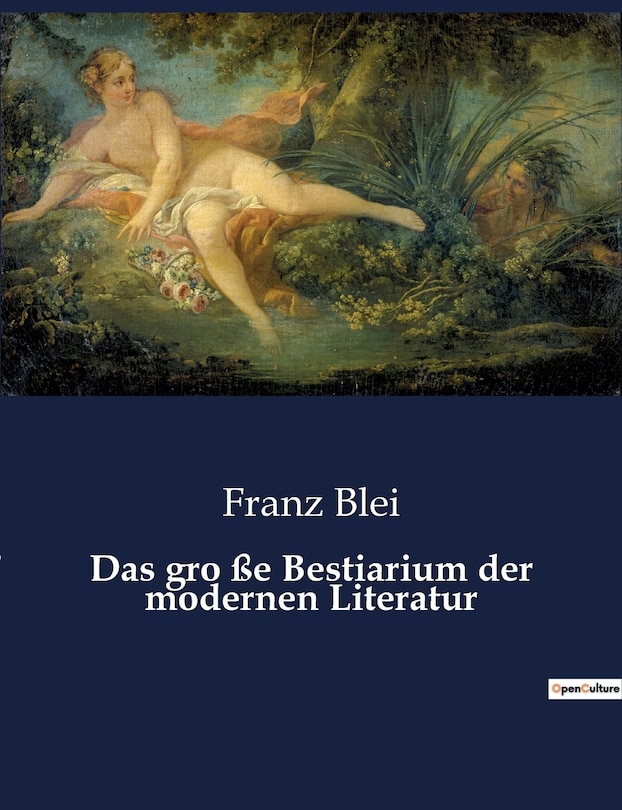 Couverture_Das gro ße Bestiarium der modernen Literatur