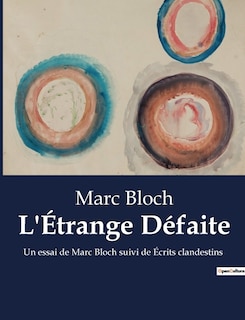 Front cover_L'Étrange Défaite