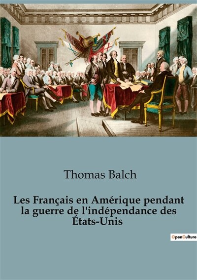 Front cover_Les Français en Amérique pendant la guerre de l'indépendance des États-Unis