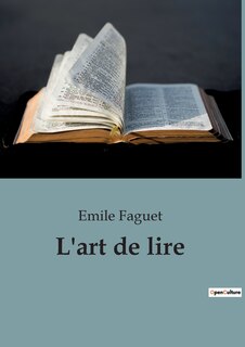 Couverture_L'art de lire