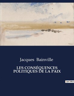 Front cover_Les Conséquences Politiques de la Paix