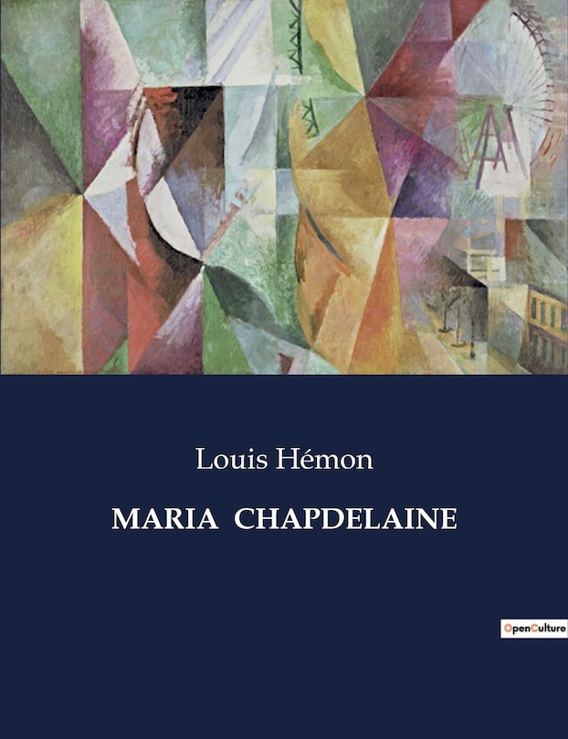 Couverture_Maria Chapdelaine