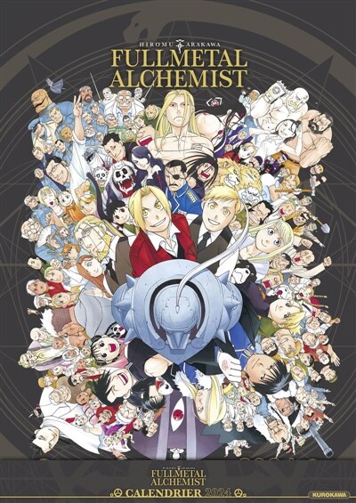 Front cover_Calendrier Fullmetal Alchemist 2024