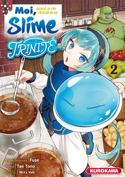 Front cover_Moi, quand je me reincarne en slime - trinite - tome 2