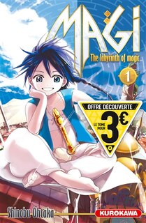 Front cover_Magi - the labyrinth of magic - tome 1