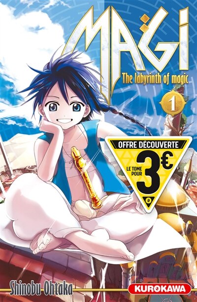 Front cover_Magi - the labyrinth of magic - tome 1