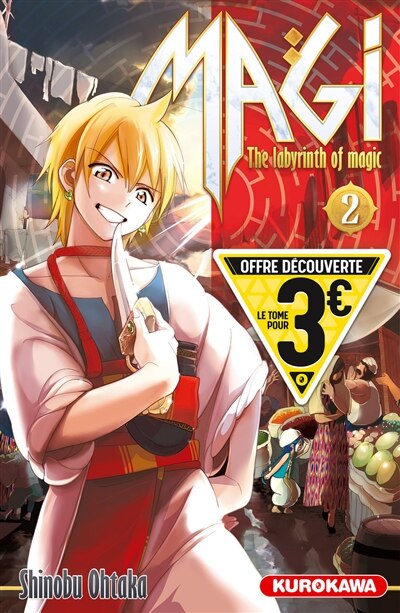 Front cover_Magi - the labyrinth of magic - tome 2