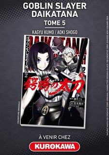 Couverture_Goblin slayer Daikatana, Vol. 5
