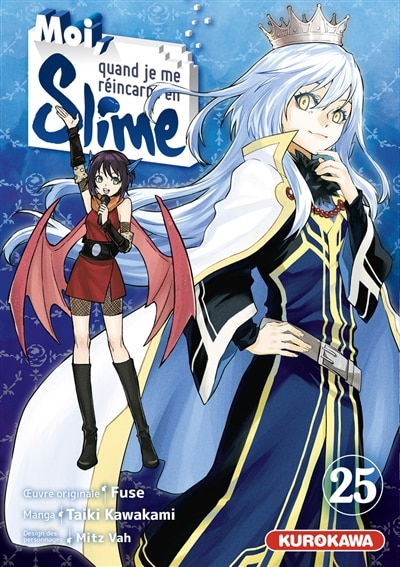 Couverture_Moi, quand je me reincarne en slime - tome 25