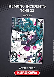 Front cover_Kemono incidents, Vol. 22