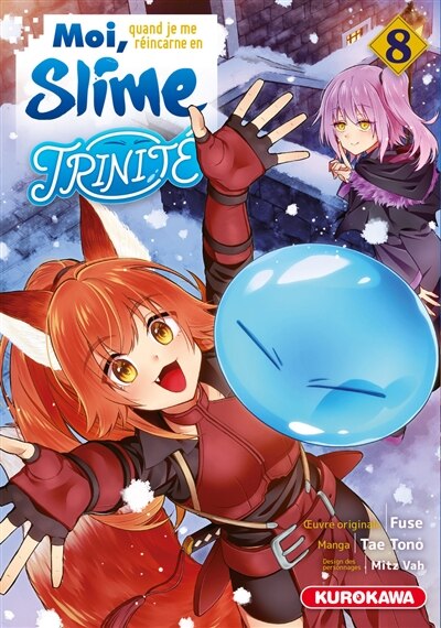 Front cover_Moi, quand je me réincarne en Slime, Trinité, Vol. 8