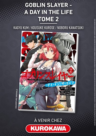 Front cover_Goblin slayer - a day in the life - tome 2 version française