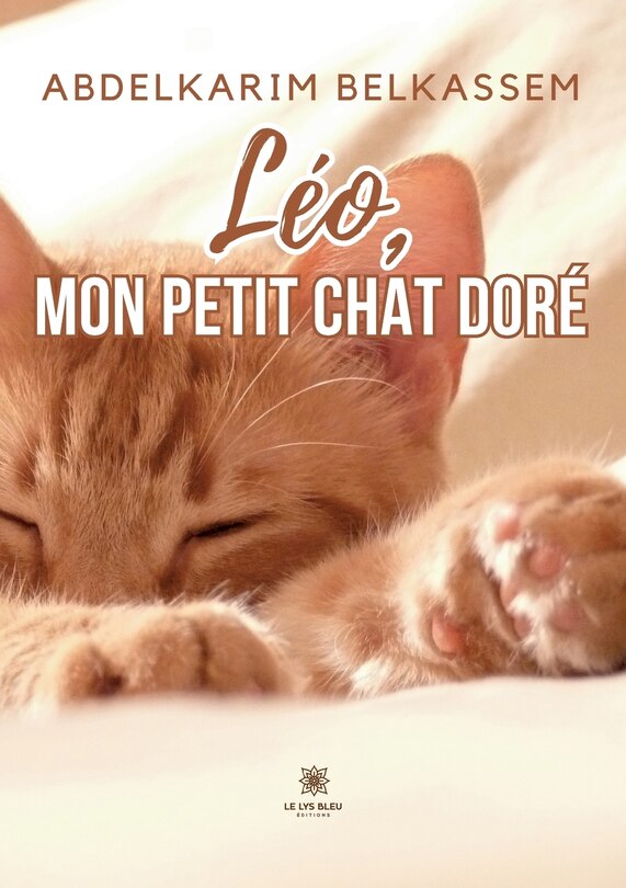Couverture_Léo, mon petit chat doré
