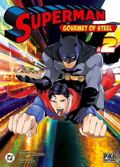 Front cover_Superman gourmet of steel t02
