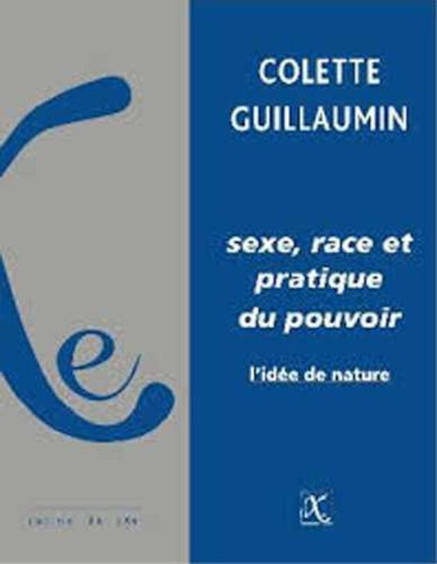 Front cover_Sexe, race et pratique du pouvoir