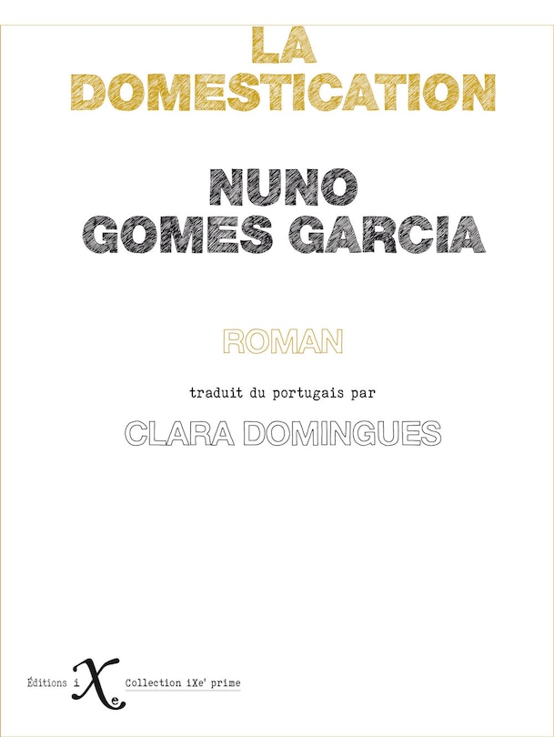 Front cover_La domestication