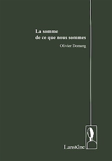 Front cover_La somme de ce que nous sommes