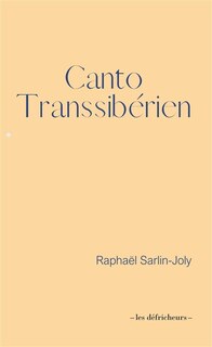 Front cover_Canto transsibérien