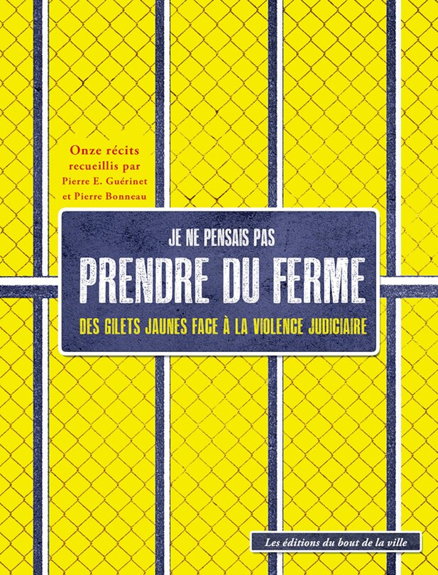 Front cover_Je Ne Pensais Pas Prendre Du Ferme