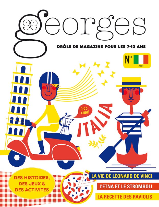 Front cover_Magazine Georges, no Italie