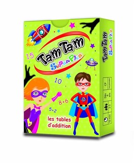 Couverture_TAM TAM SUPER PLUS : LES TABLES D'ADDITION