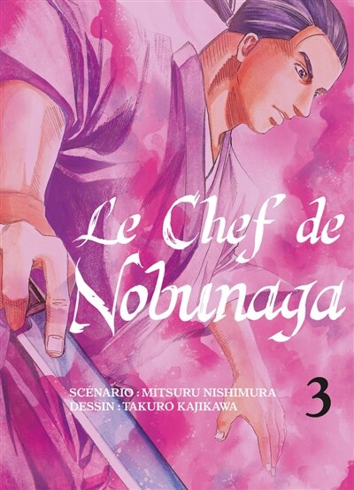 Front cover_Le chef de Nobunaga, Vol. 3