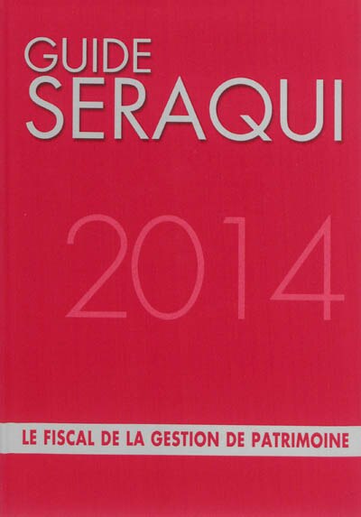 Front cover_Le fiscal de la gestion de patrimoine 2014