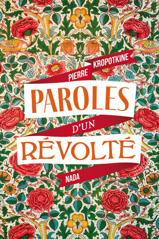 Front cover_Paroles d'un révolté
