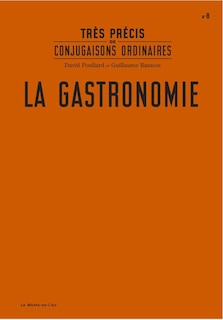 Front cover_La gastronomie