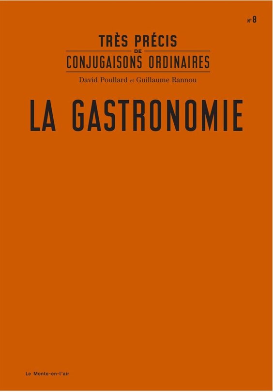 Front cover_La gastronomie