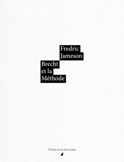 Couverture_Brecht et la méthode