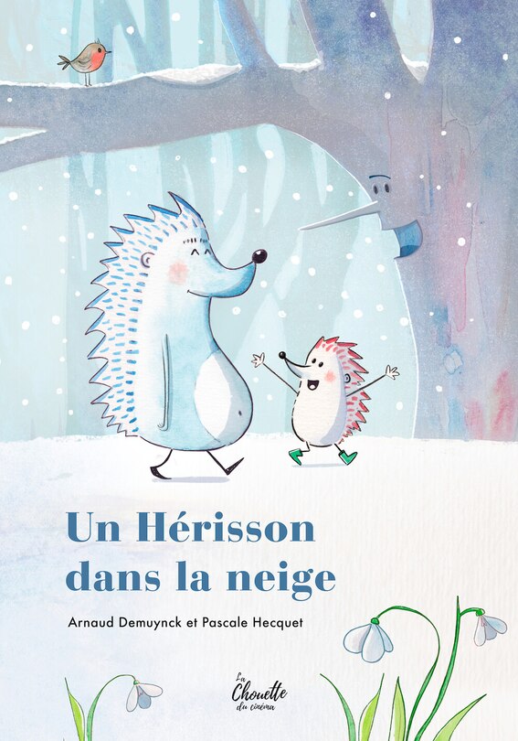 Front cover_Un h&eacute;risson dans la neige