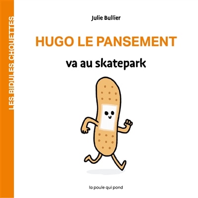 Front cover_Hugo le pansement va au skatepark