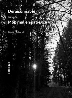 Couverture_Déraisonnable ; Mon mal en patience