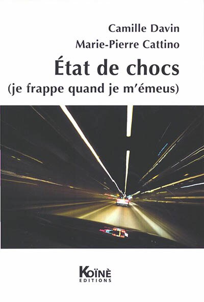 Front cover_Etats de chocs (je frappe quand je m'émeus)