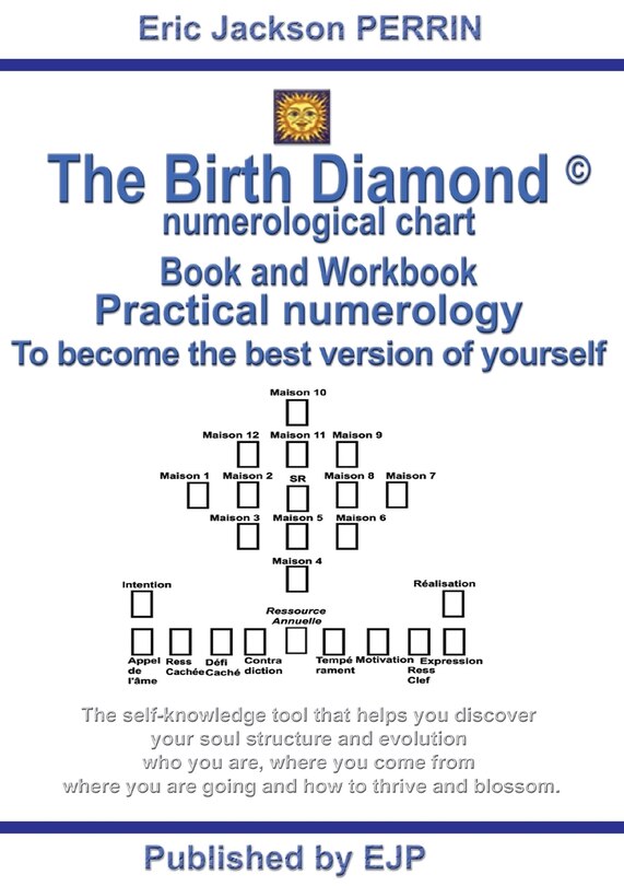 Front cover_THE BIRTH DIAMOND NUMEROLOGICAL CHART - Book and Workbook