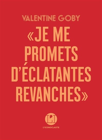 Front cover_Je me promets d'éclatantes revanches