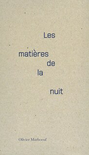 Couverture_Les matières de la nuit