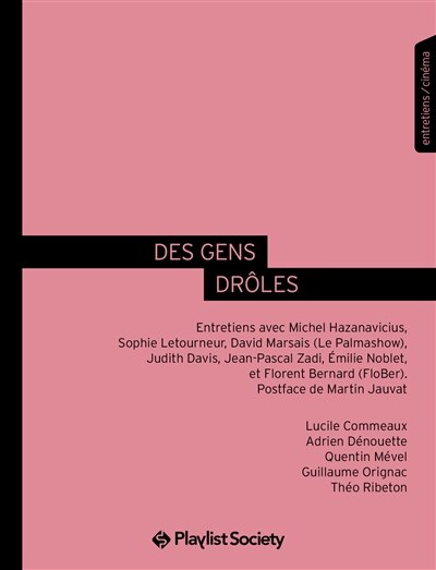 Front cover_Des gens drôles