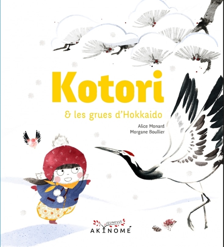 Front cover_Kotori & les grues d'Hokkaido
