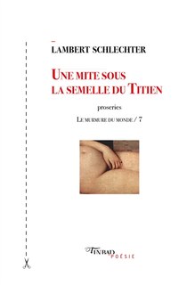 Front cover_Une mite sous la semelle du Titien
