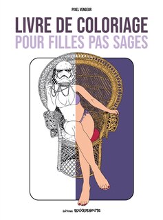 Front cover_Livre de coloriage pour filles pas sages