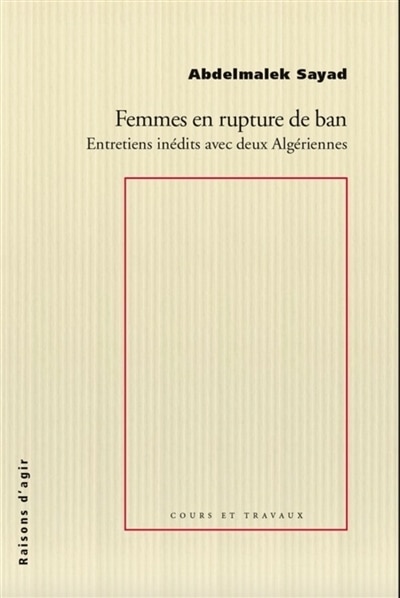 Front cover_Femmes en rupture de ban