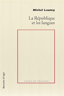 Front cover_La République et les langues