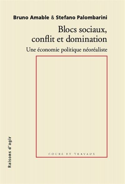 Couverture_Blocs sociaux et domination : pour une économie politique néoréaliste