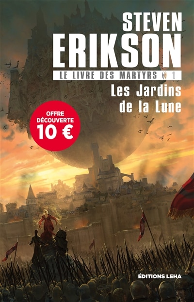 Couverture_Le Livre des Martyrs 01 : Les Jardins de la Lune