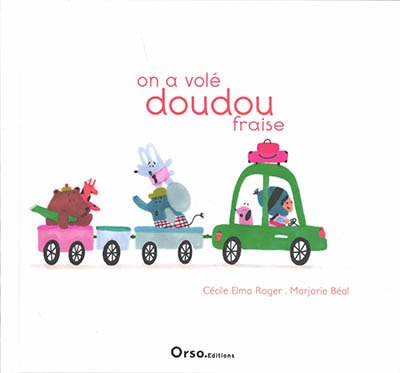 Front cover_On a volé doudou fraise